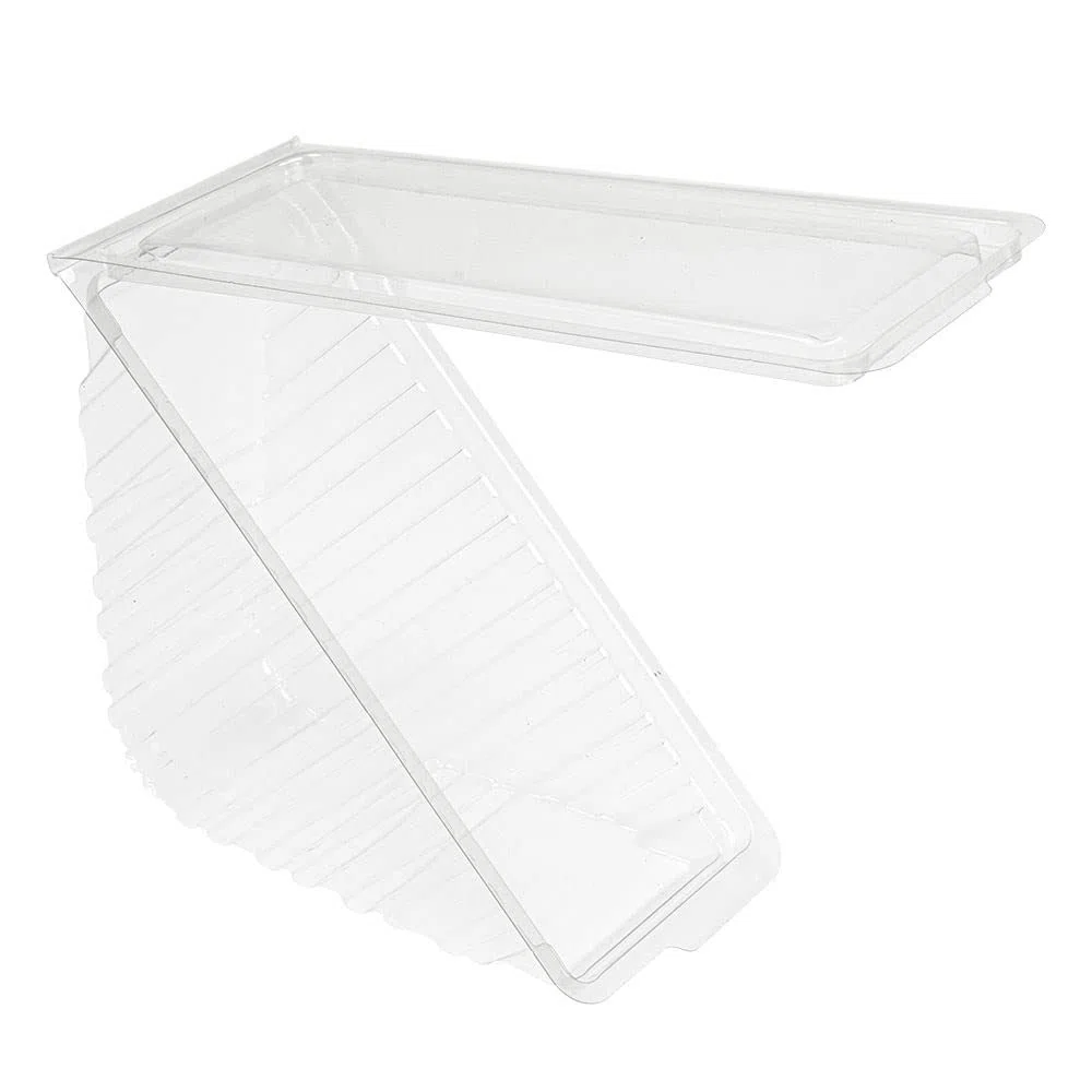 Contenitore Triangolo Per 2 Sandwich 11X11X6,5 Cm Trasparente Pet - 500 Unità