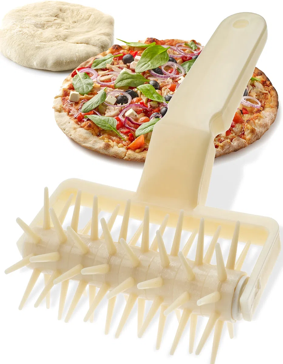 ORBLUE Bucasfoglia, Aiuta a Cuocere Uniformemente Pizza con Crosta Fine e Previene Bruciature all'Impasto (pacco da 1)