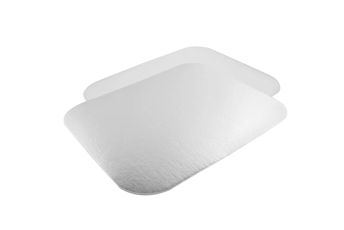 CONTITAL Coperchi Cartoncino CR8L CA per Contenitori in alluminio 2 Porzioni - 100 pezzi