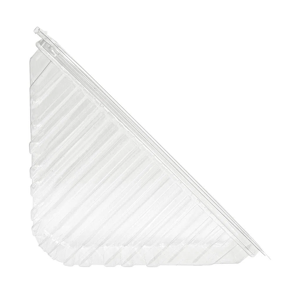 Contenitore Triangolo Per 2 Sandwich 11X11X6,5 Cm Trasparente Pet - 500 Unità