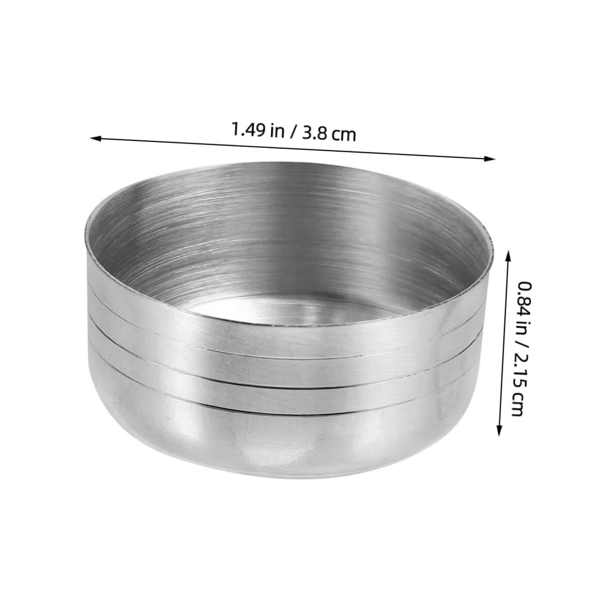 Coperchio Tappo Riutilizzabile e Portatile per Cocktail Shaker in Inossidabile 350ml per Shaker Cup, Accessorio per Bartender Professionisti e Domestico