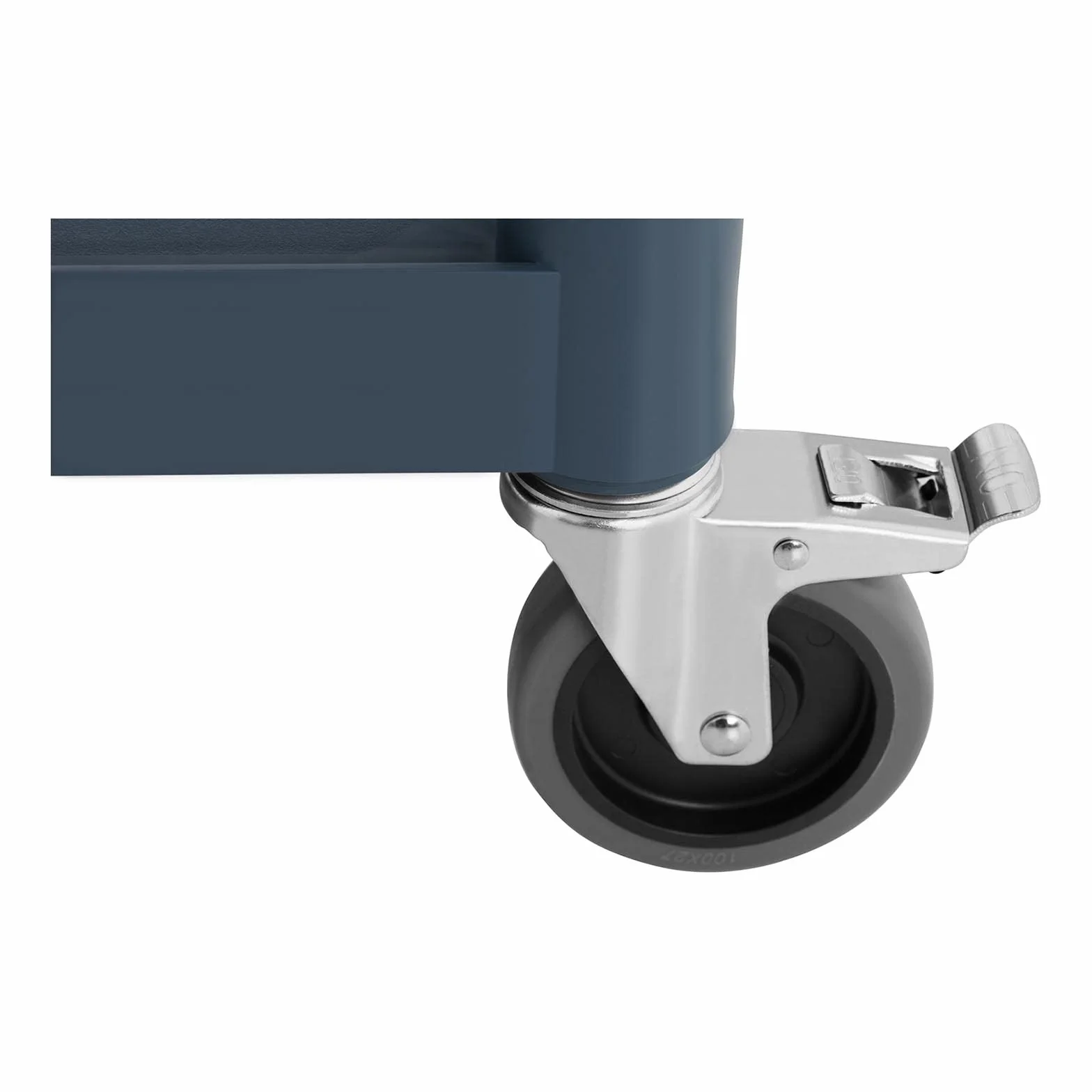 Royal Catering Carrello Di Servizio Ristorante Carrello Per Sala RC-ST910SS (3 Ripiani, 4 Ruote, 150 kg, Alluminio)