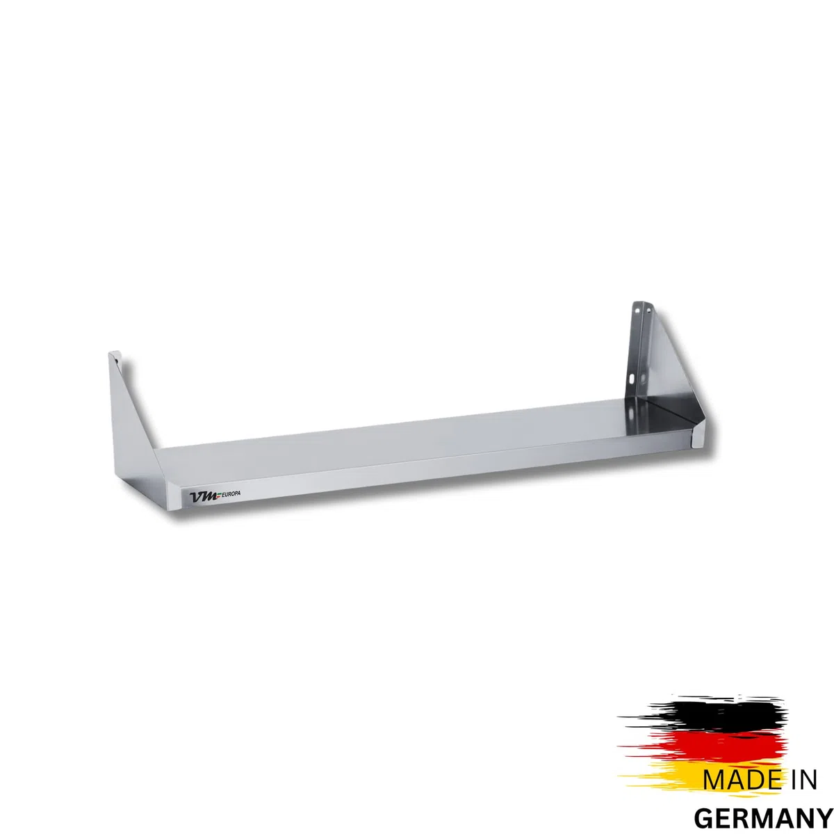 Mensola da parete in acciaio inox – Dimensioni 50 x 20 cm – Facile da montare – lega AISI 430 – Mensola da parete in acciaio inox – Mensola da parete in acciaio inox – Mensola da parete