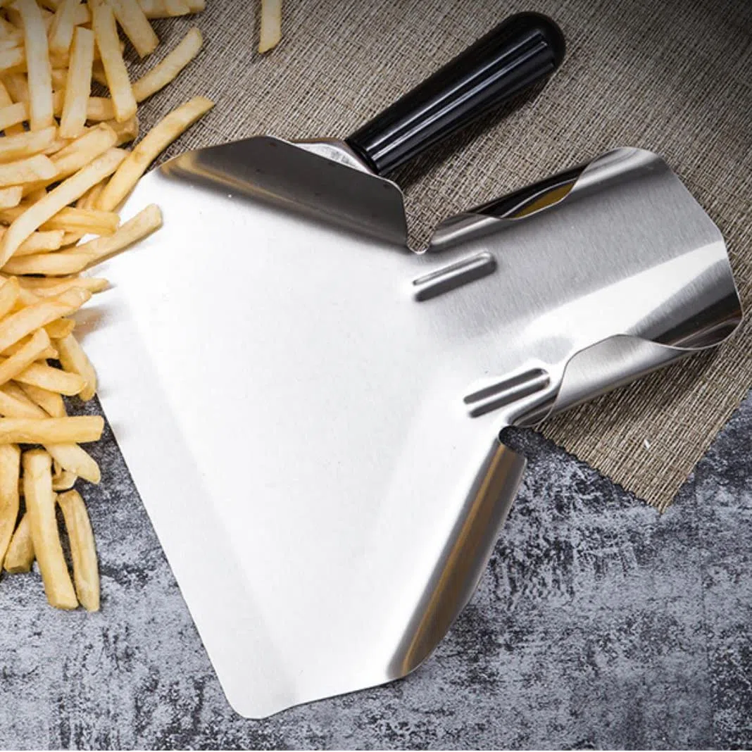 Binnan Pala per Patatine Fritte,Paletta per Patatine Fritte Pala per Popcorn Pelle a Patatine Fritte