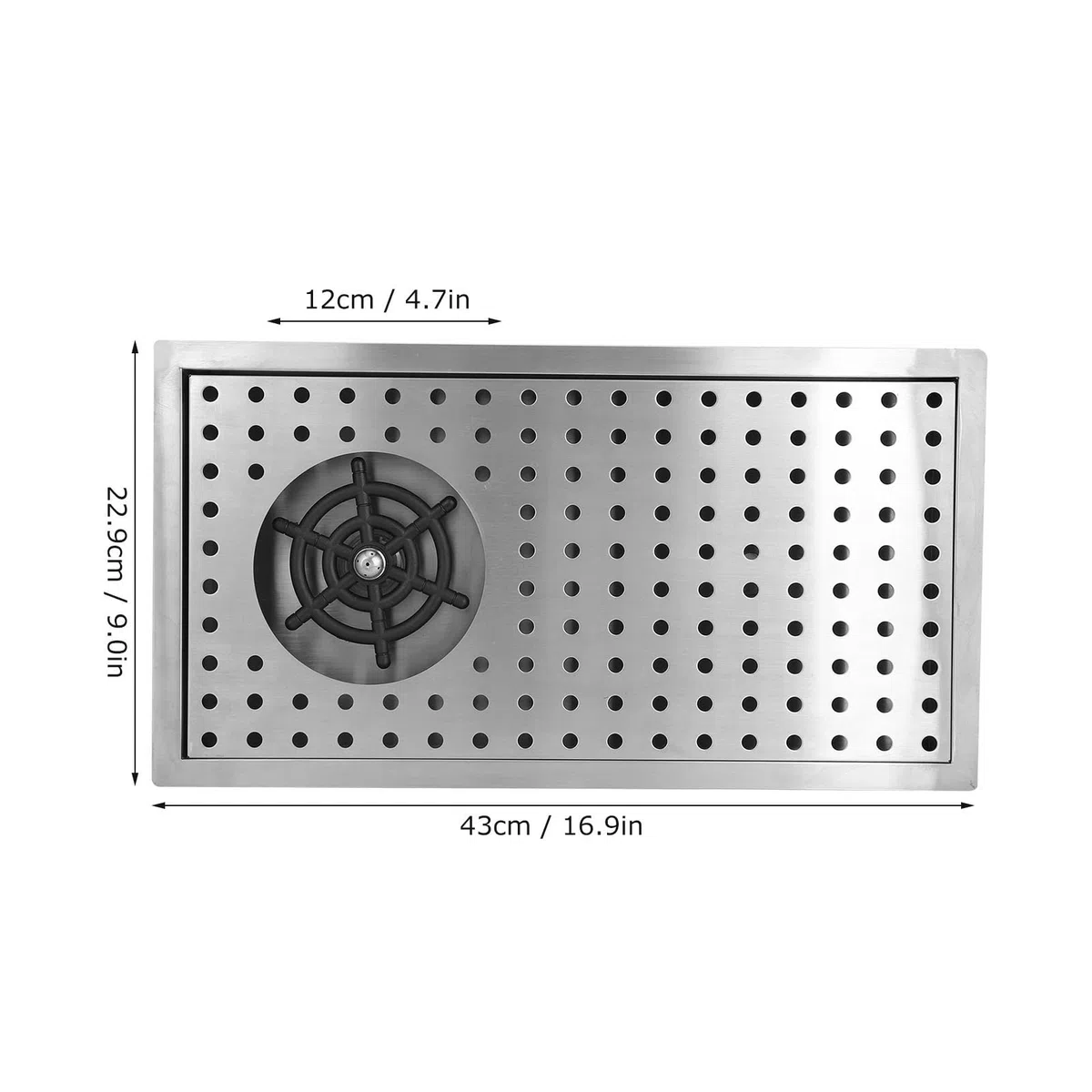 Lavatazze automatico - Acciaio inossidabile G1 / 2 - Sciacquatrice per bicchieri - Pratica lava tazze in vetro - per hotel/bar/caffetteria (M)(Medium Cup Washer【With net】)