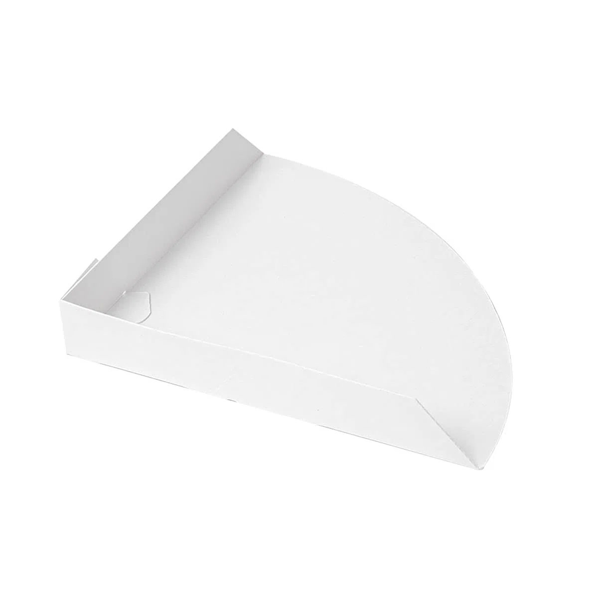 100 pezzi - Pale Crêpes 'Thepack' 230 G/M2 17 x 17 x 2,5 cm bianco cartone ondulato Nano-Micro