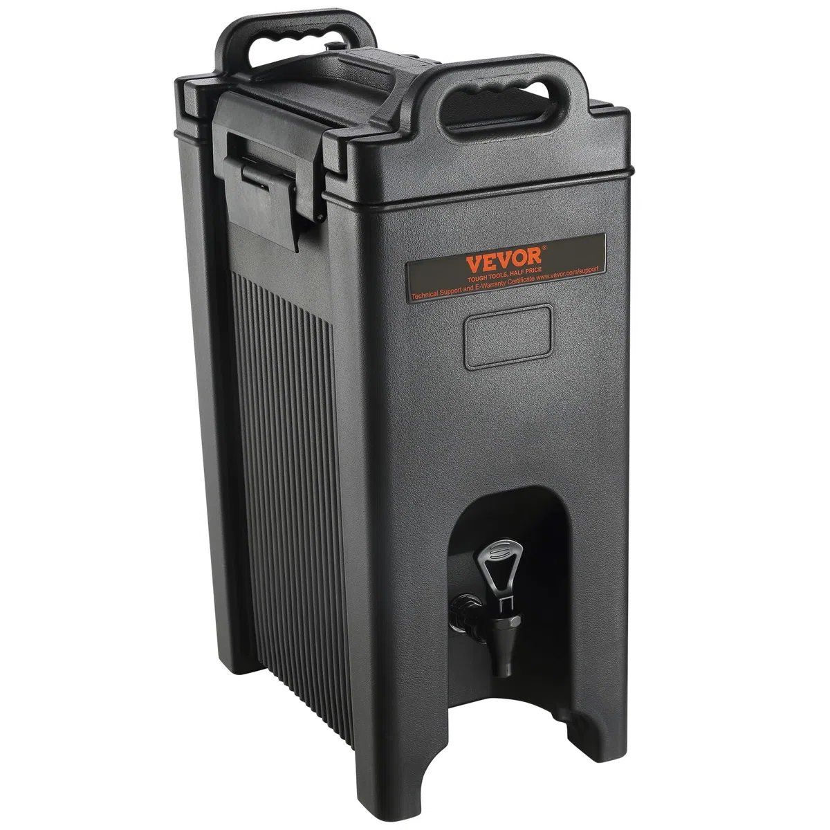 VEVOR Distributore per Bevande Isotermico con Rubinetto di Erogazione Capienza ca. 18,9L Materiale Alimentare per Buffet Festa Evento, Contenitore Isotermico per Distribuzione Bevande Calde/Fredde