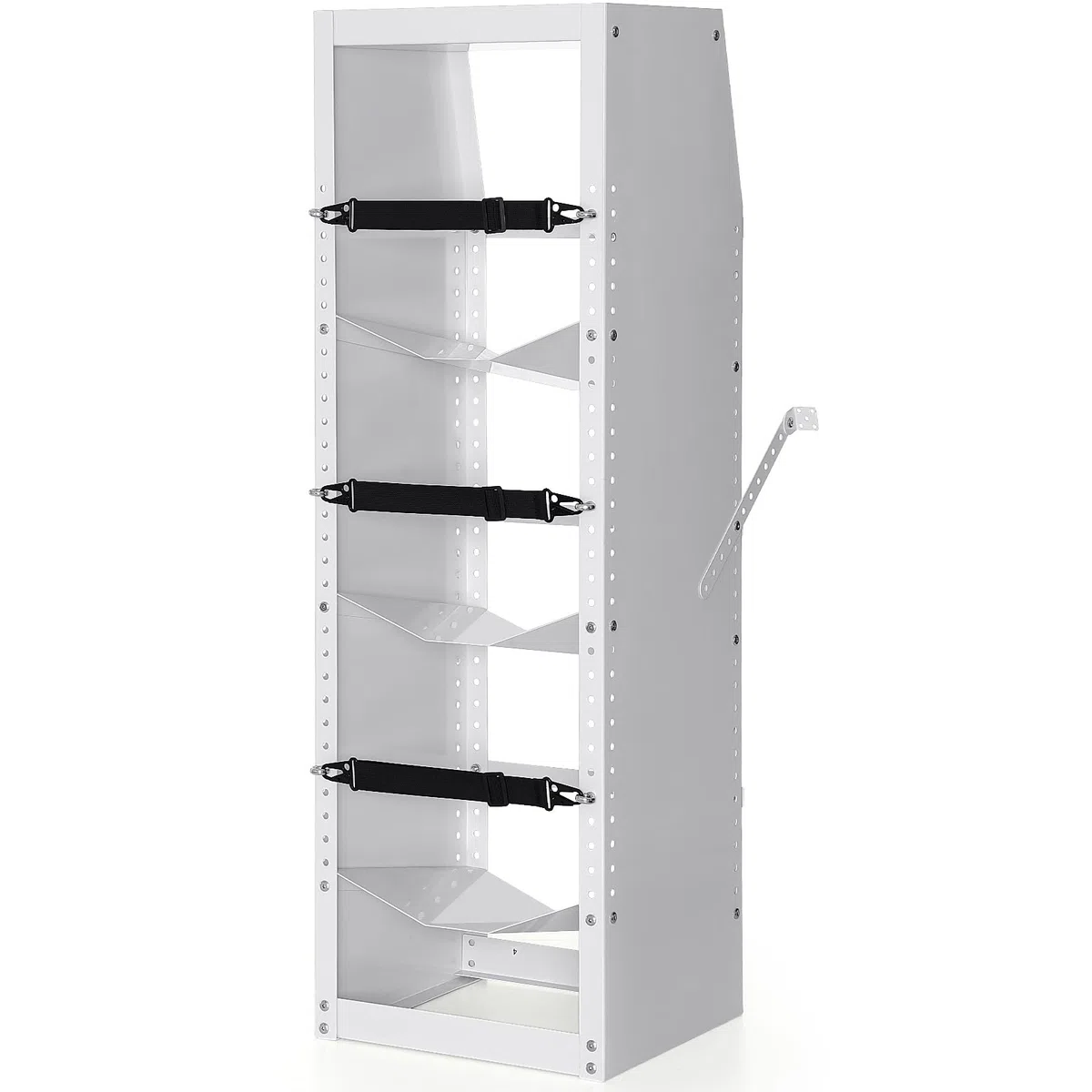 VEVOR Portabombole per Gas, 3 Pezzi Capacità 13-22,7 kg, Portabombole per Refrigerante 37x35,5x117 cm, Scaffale per Bombole di Gas per Freon, Gas, Ossigeno, Azoto, Refrigerante