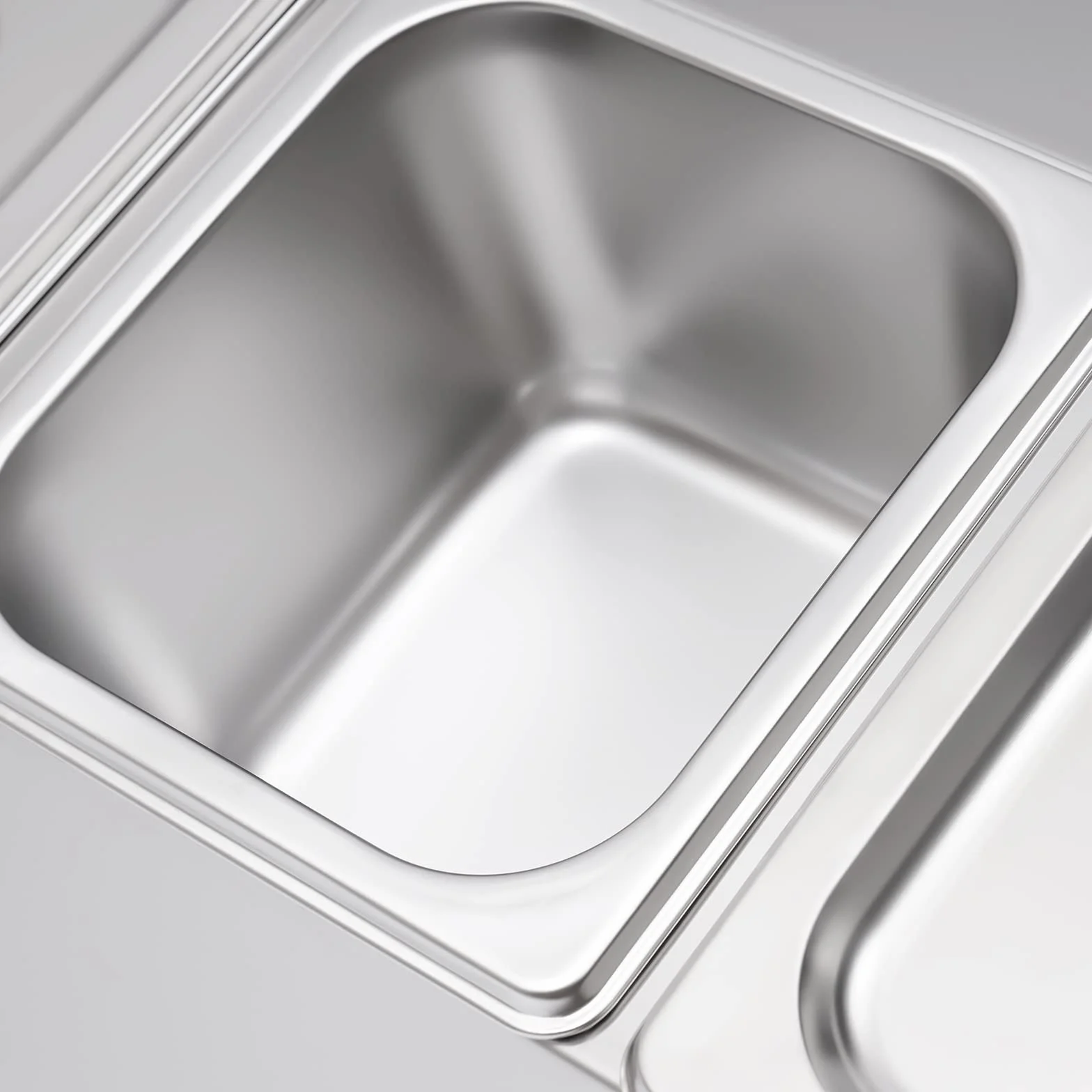Contenitore per ingredienti in acciaio inox, contenitore con 6 contenitori, capacità per contenitore: 2 l, piedini in gomma antiscivolo, coperchio per ristoranti, negozi di tè al latte