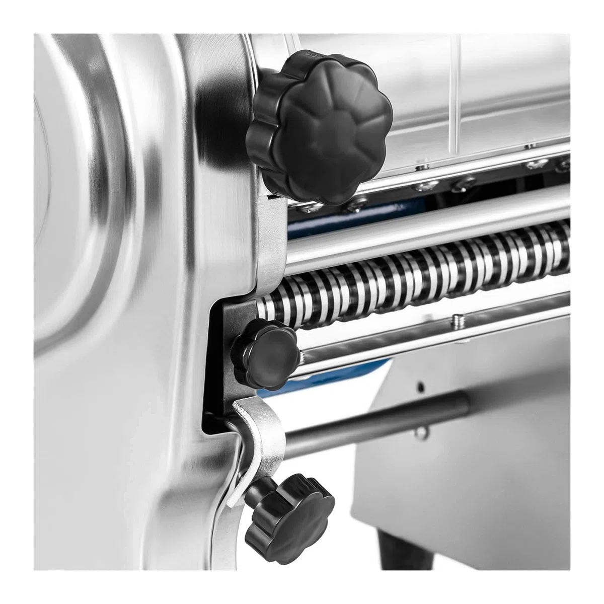 Royal Catering Sfogliatrice Elettrica Macchina Per Fare La Pasta Fresca RC- EPM220 (22 cm, Da 1 a 14 mm, Acciaio Inox)