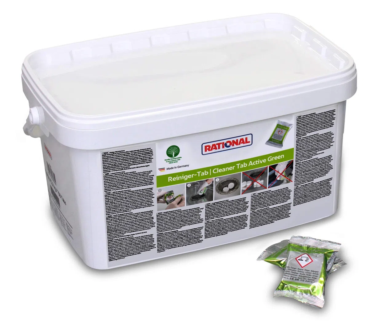 Rational 56.01.535 - Pastiglie detergenti, 150 pezzi, colore: Verde attivo