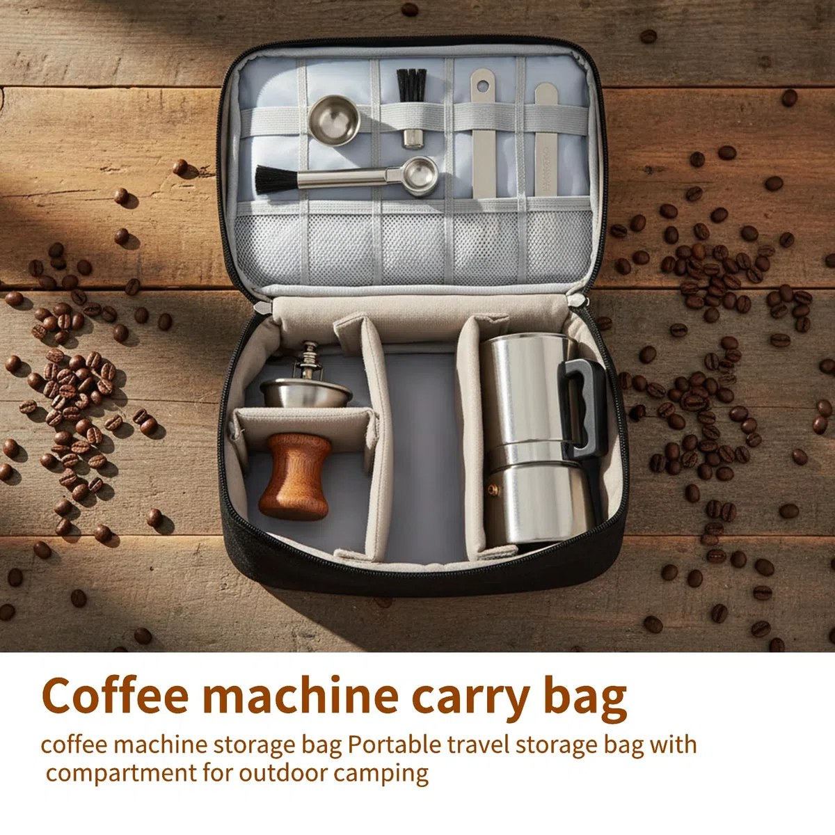 Borsa per il trasporto della macchina del caffè, borsa portatile di stoccaggio della macchina del caffè