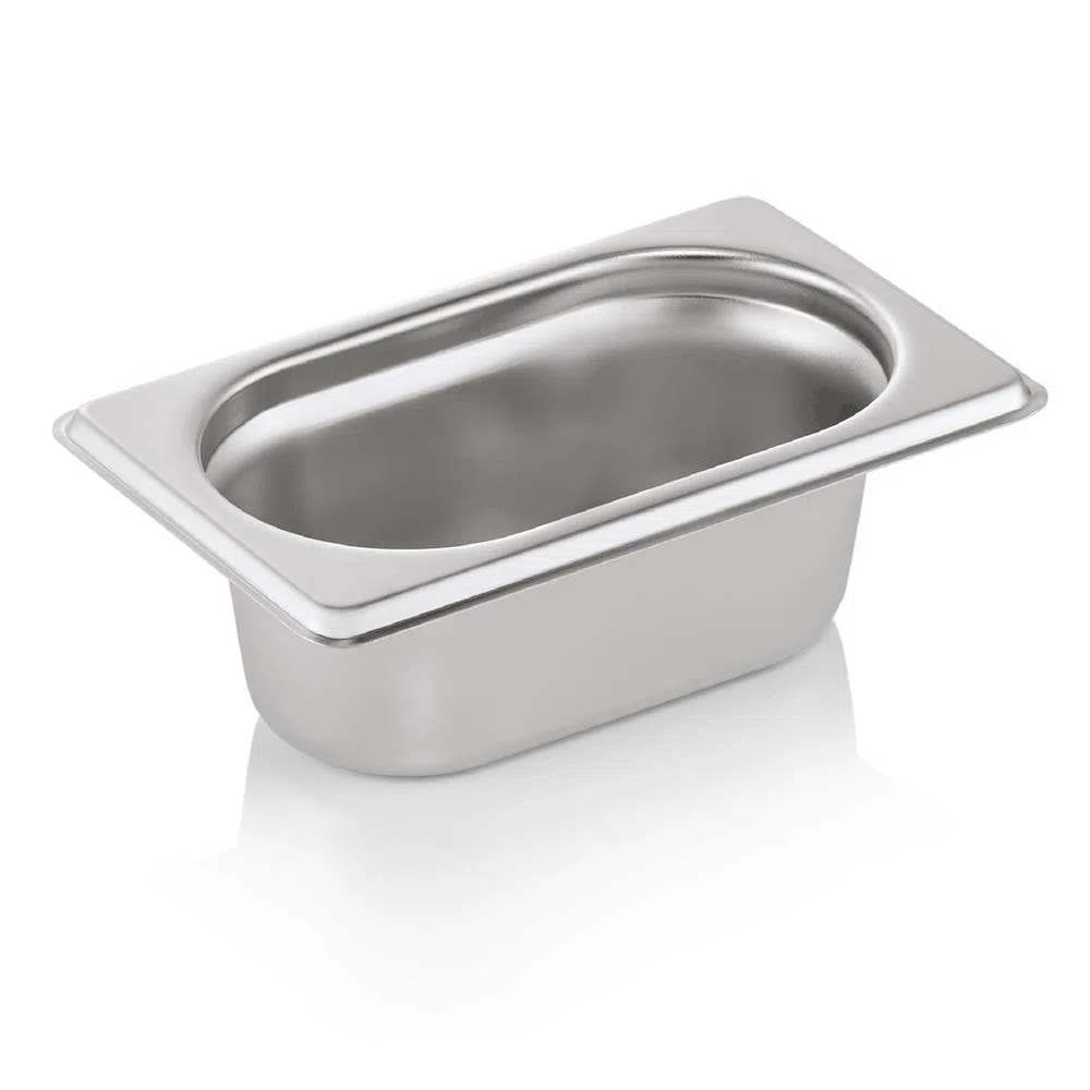 WAS Contenitore Gastronorm, Acciaio, 108mm x 176mm x 65mm