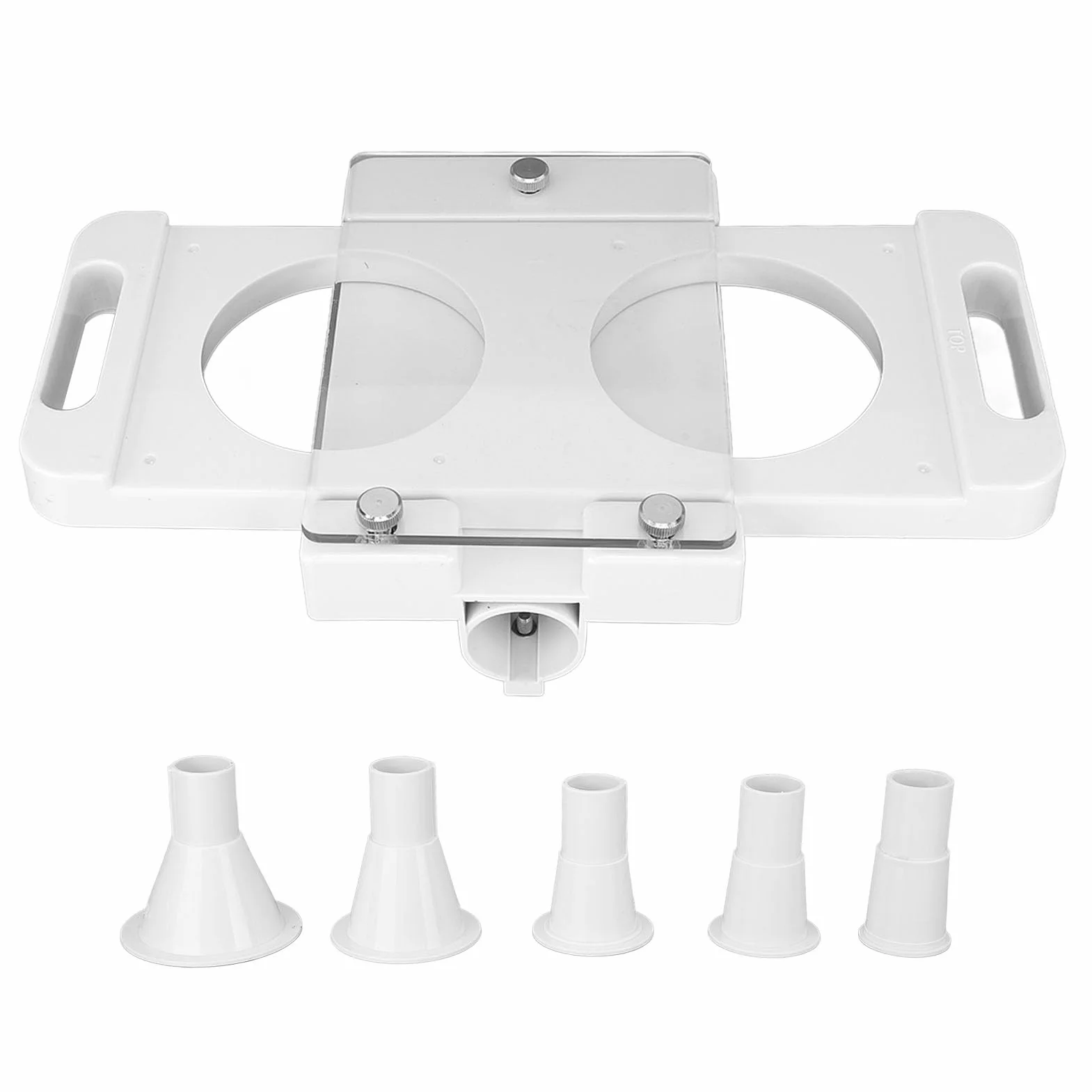 Hamburger Press Patty Maker, Macchina per Hamburger a 2 Fori per tritacarne riempitivo per Salsicce