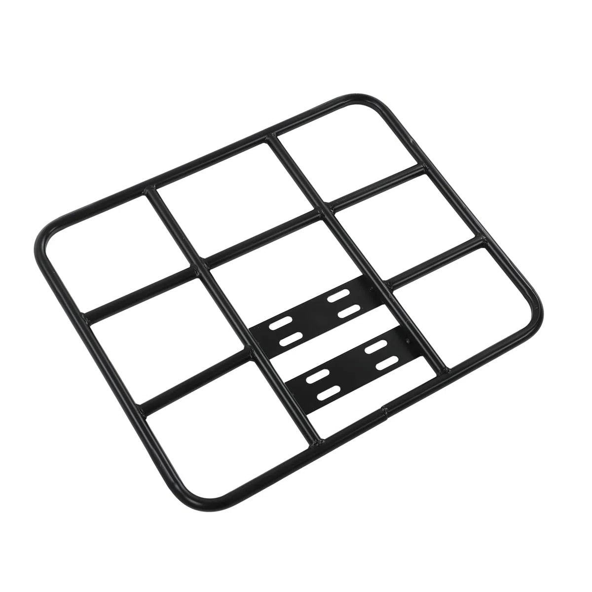 Aramox Scaffale per Scatole per Consegna Cibo per Moto, Forte capacità di Carico 80 kg Scaffale per Tubi in Acciaio Griglia Posteriore Scatola per Consegna Biciclette Elettriche Senza