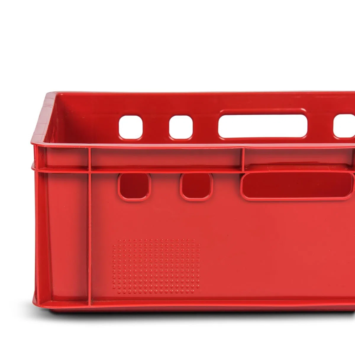 gardivo E2 - Cassette per macellaio, 5 pezzi, 60 x 40 x 20, colore rosso, impilabili, resistenti alla vita, in plastica Eurobox