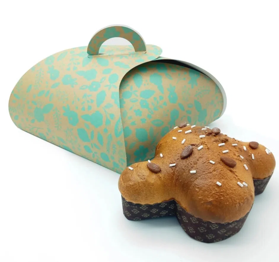 Generico Scatola Porta Colomba Automontante, 33x44x15 cm (FIORI TIFFANY - 25 pezzi)