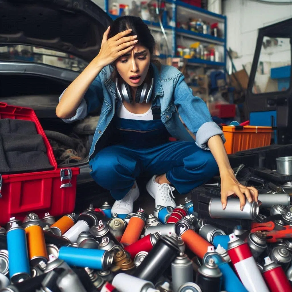 Portabottiglie per Bombole Spray, Supporto e Scaffale per Bombolette (1 Pezzo) (2)