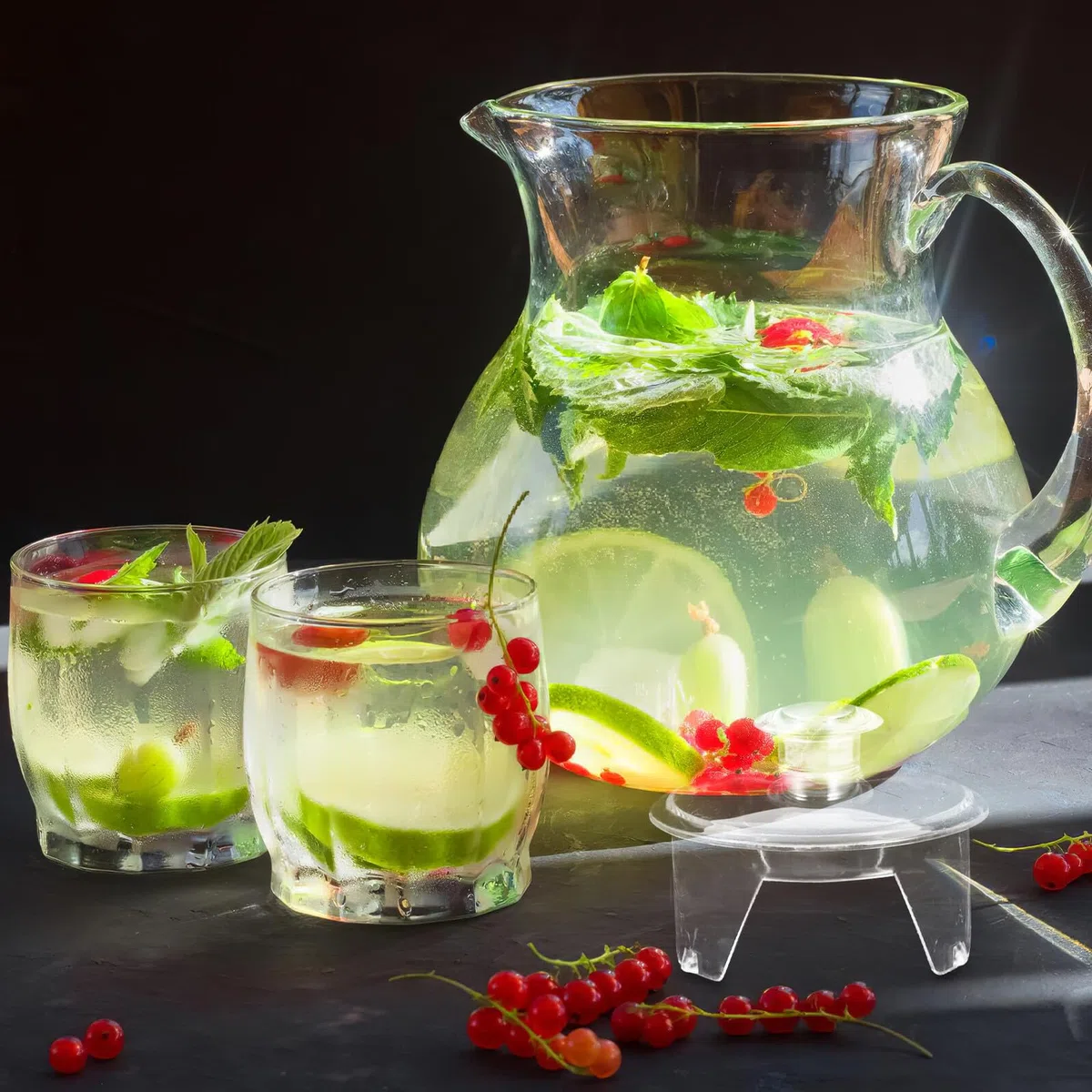 MAGICLULU Coperchio per Caraffa in Vetro e Bottiglia d'Acqua, Tappo Sostitutivo per Brocche Protezione Antipolvere, Design Compatibile Diversi Contenitori per Bevande, Uso Domestico e Feste