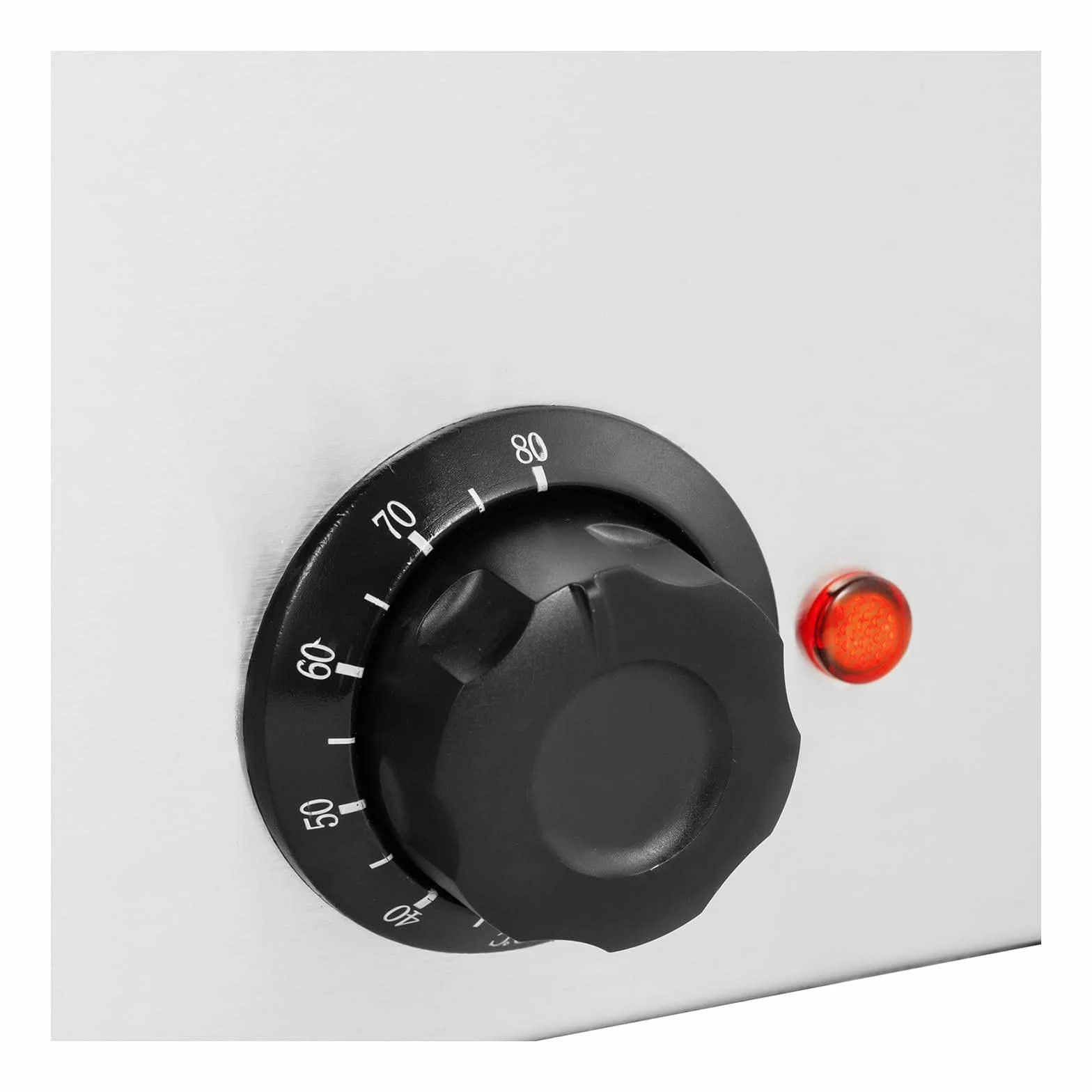 Royal Catering RCBM_GN1/1 Bagnomaria professionale 600 W GN 1/1 Senza contenitore Rubinetto di scarico