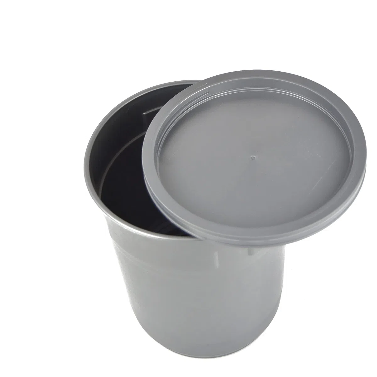 PZ 10 CONTENITORE CILINDRICO PER GELATO + COPERCHIO CARAPINA PER VETRINA A POZZETTO ROTONDO VASCHETTA GELATO ICE CREME GELATERIE E PASTICCERIE