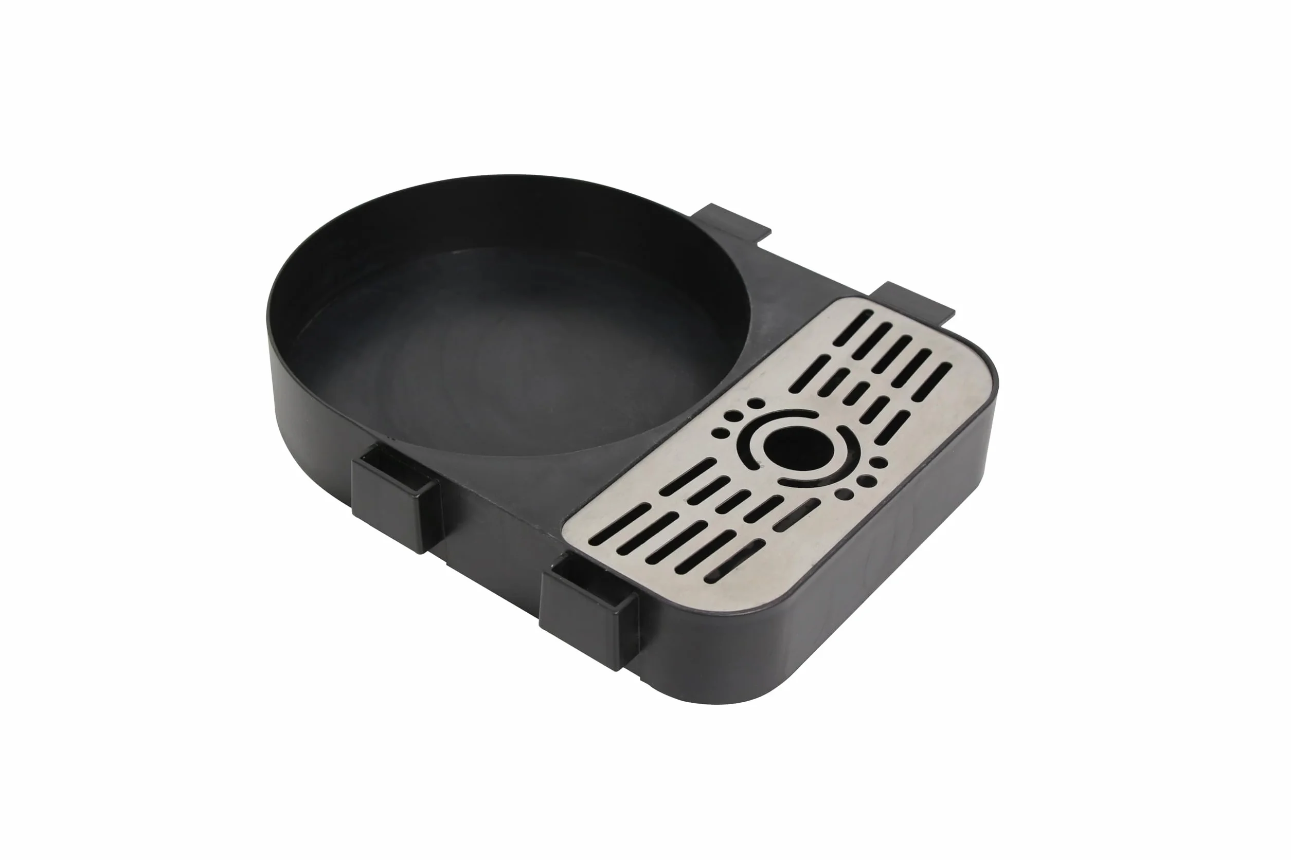 METRO Professional Vaschetta raccogli-Gocce per Dispenser di Bevande Airpot da 3-5 L, Polipropilene/Acciaio Inox