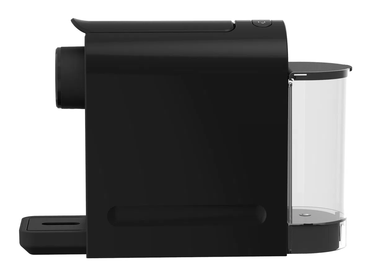 Melchioni Family | Macchina Caffè Amabile Compatibile Capsule Nespresso con Pompa 20 Bar, 2 Pulsanti Espresso Lungo e Corto, Serbatoio 0,5L, Design Compatto con Poggia Tazzina Regolabile, 1400W