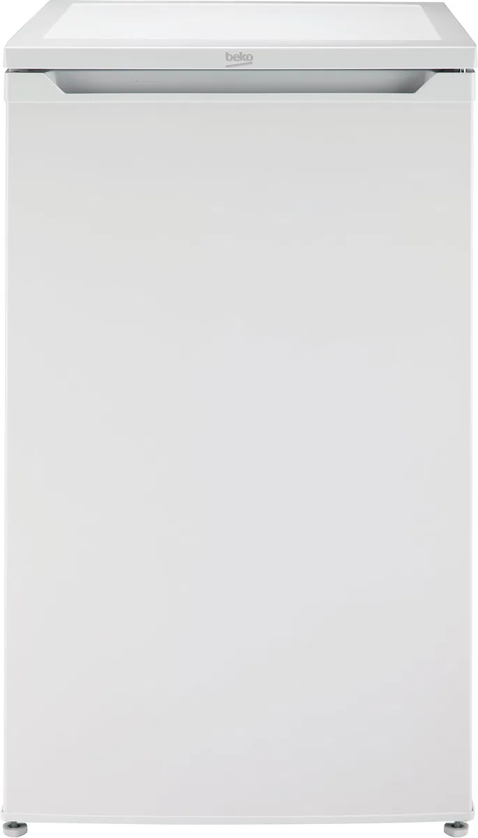 Beko - TS190040N - Frigorifero Sottotavolo, Classe E, Statico, Volume Totale Netto: 88 litri, Controllo Meccanico, Colore Bianco, 38dBA, Dimensioni HxLxP:81,8x47,5x50,0