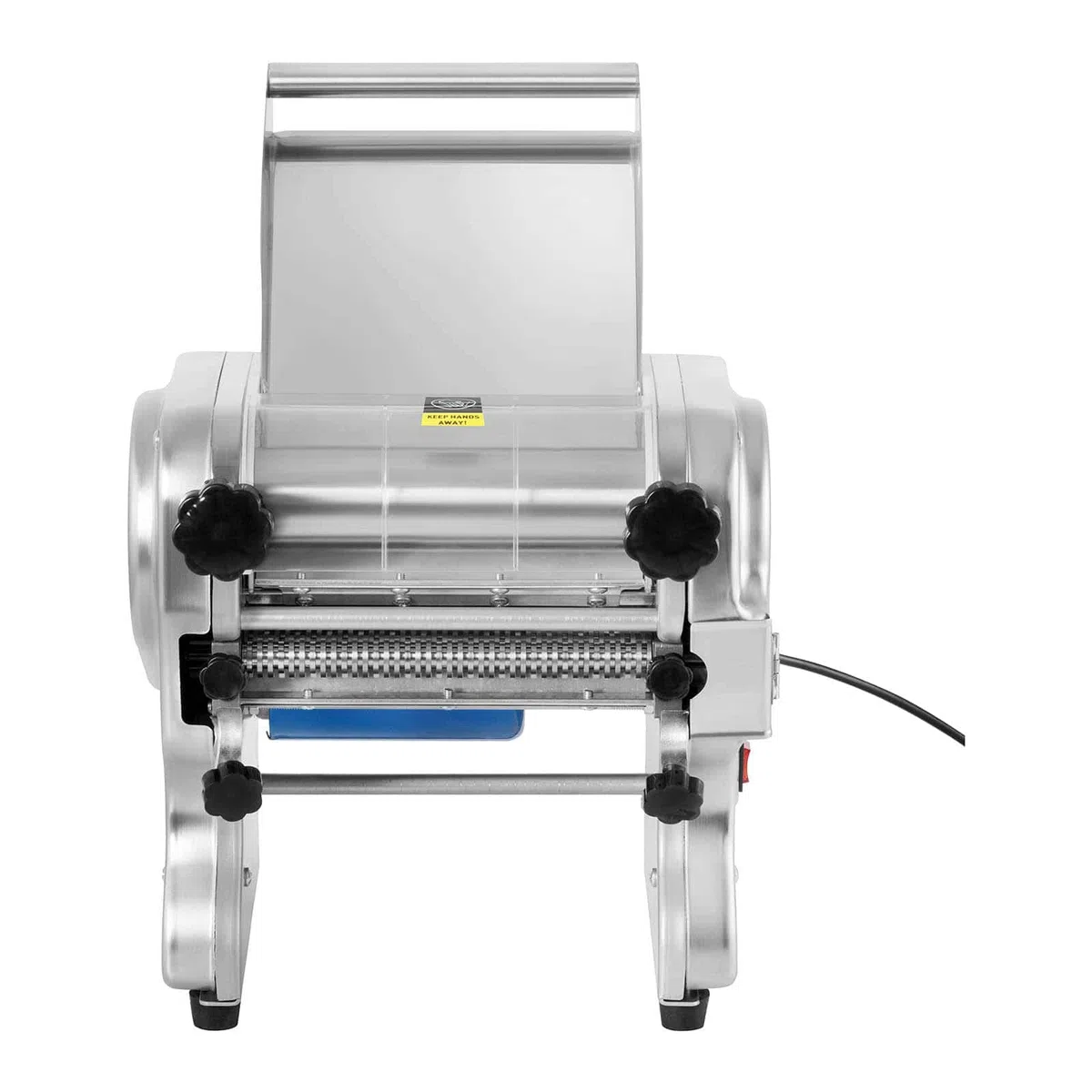 Royal Catering Sfogliatrice Elettrica Macchina Per Fare La Pasta Fresca RC- EPM220 (22 cm, Da 1 a 14 mm, Acciaio Inox)