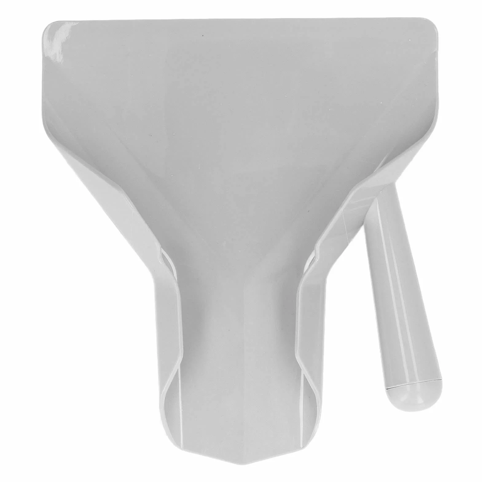 Paletta per Patatine Fritte 23,5x20,6cm, Cucchiaio Plastica Antiscivolo per Popcorn, Ghiaccio, Caramelle, Noci, Pala Multiuso con Manico Destro per Cucina,Casa,Ristorazione