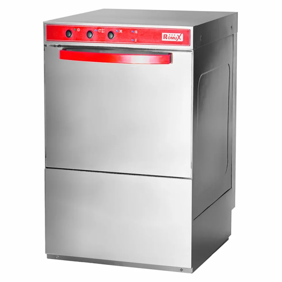 Lavabicchieri Professionale 35x35 cm | Lavabicchieri per Ristorazione | Lavabicchieri Industriale con Lavaggio Ultra Rapido in 2 Minuti | Lavabicchieri Compatto per Bar e Ristoranti
