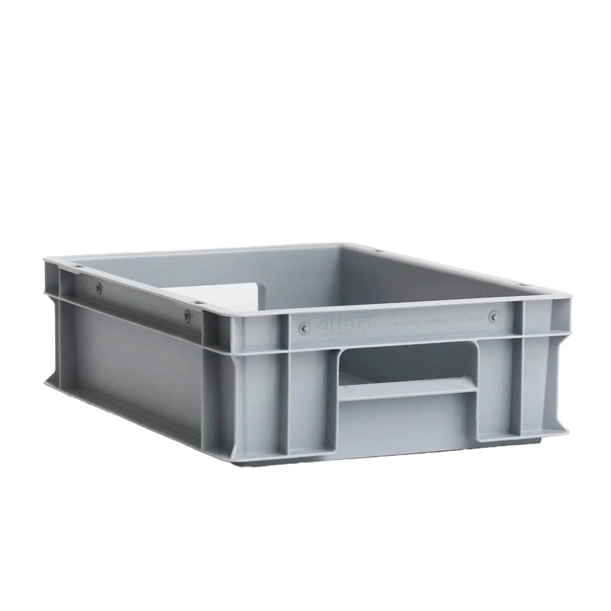 ALUTEC 75038 - Contenitore in plastica (11 litri, 40 x 30 x 12 cm, resistente al freddo e al calore, chiuso, salvaspazio, impilabile, per uso alimentare, scatola di conservazione)
