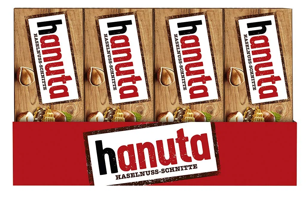 Hanuta - Confezione da 20 contenitori (20 x 220 g)