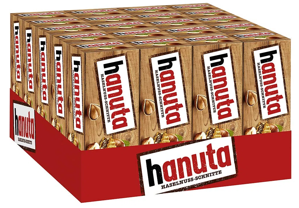 Hanuta - Confezione da 20 contenitori (20 x 220 g)