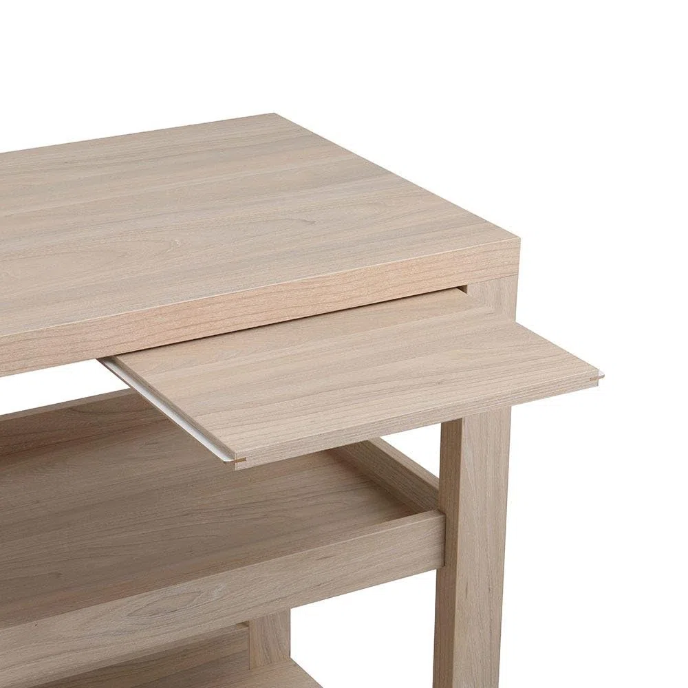 Trentiner Carrello Professionale Gueridon per Servizio Sala 3 piani Olmo