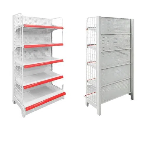 Scaffale di esposizione al dettaglio - Organizzatore dello scaffale del supermercato a 5 livelli per vetrina efficiente dei prodotti in generi alimentari, minimarket e uffici