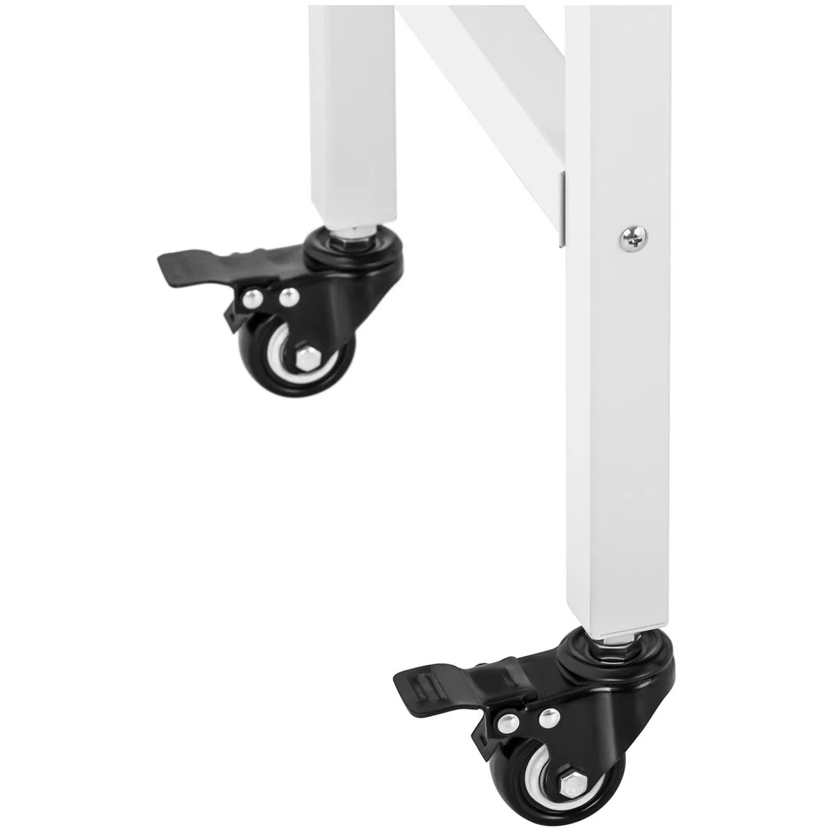 Royal Catering Carretto Per Macchina Per Pop Corn Carrello Pop-Corn RCPT-WGWG-1 (Bianco/Oro, 88 cm, 4 ruote)