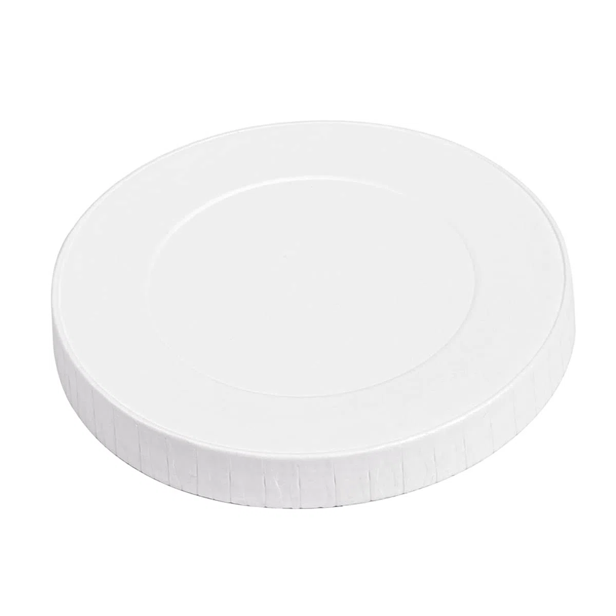 50 pezzi - Coperchi per bicchieri 280 G/M2 + Pe Ø 8 cm Bianco Cartoncino.