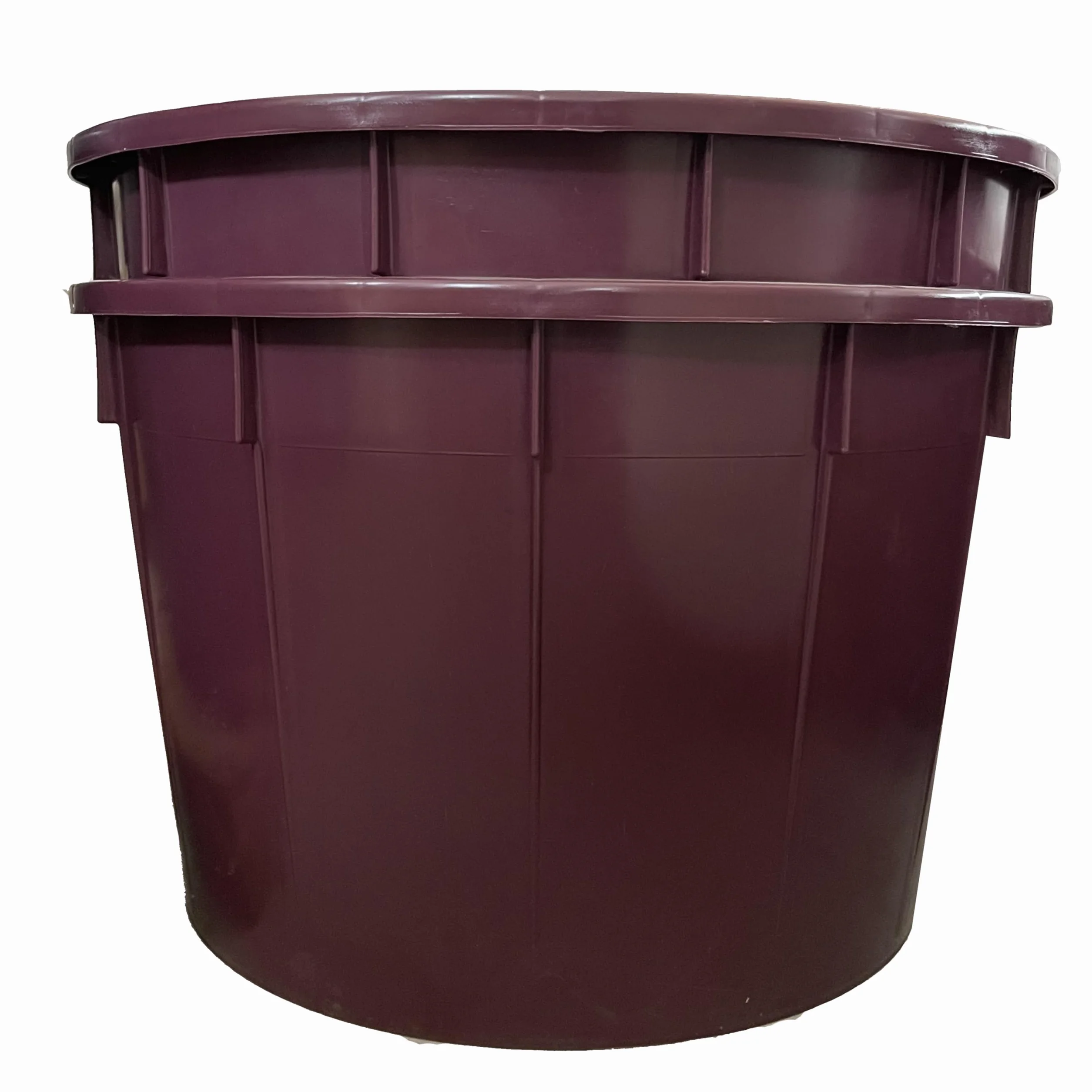 Mobil Plastic | Mastello alimentare 1000 litri in plastica resistente | Per vendemmia, alimenti e liquidi | Color vinaccia