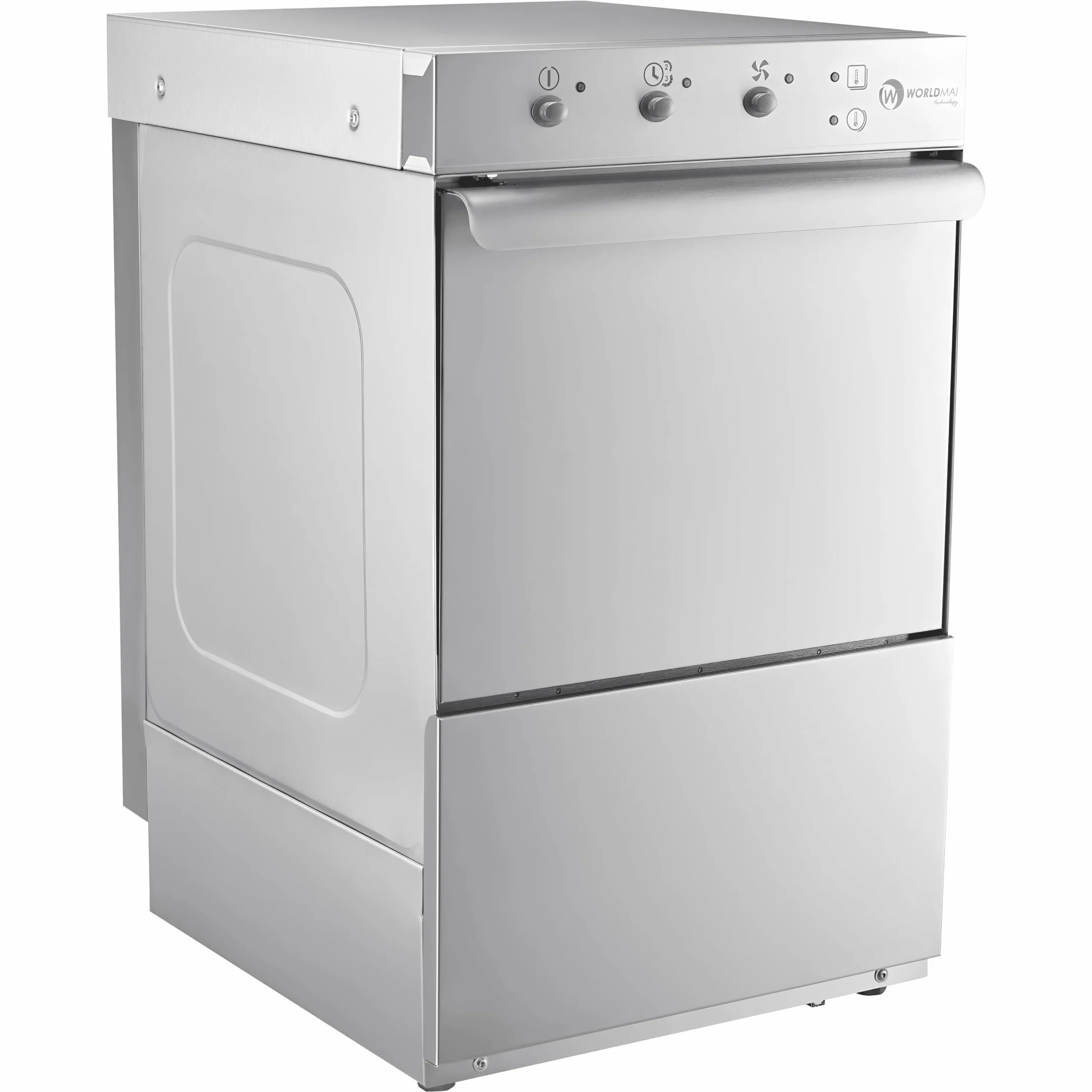 Lavabicchieri Professionale WORLDMAI 35x35 con Pompa di Scarico e Dosatore Brillantante. Macchina Lavapiatti per Cucina di Ristorante, Bar e Horeca. - MADE IN EUROPE