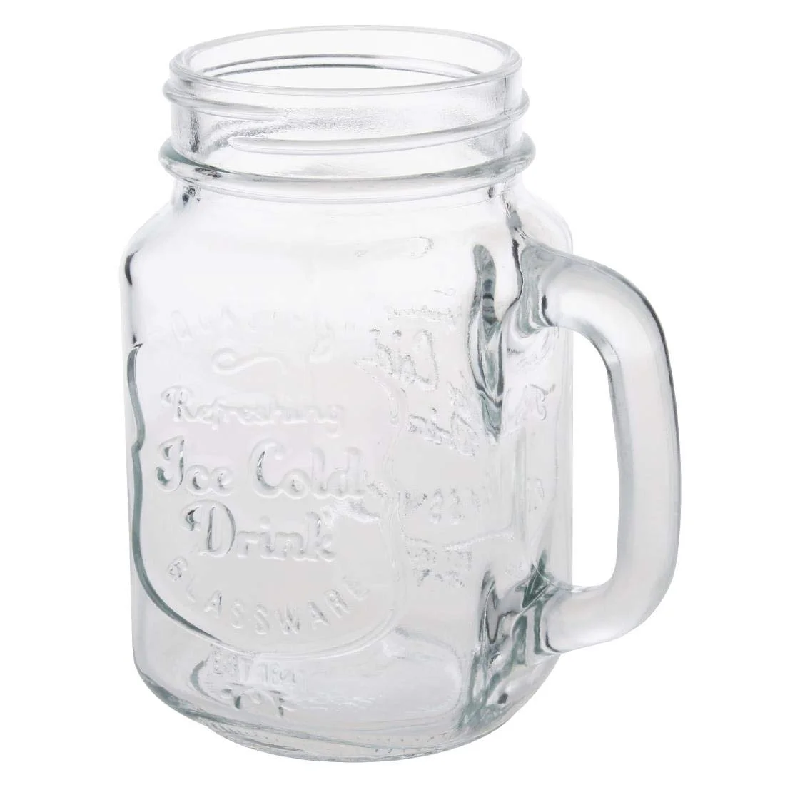 Olympia cm698 Maniglia Bere Vaso StampatoIce Cold Drink, 450 ml, 16 Oz