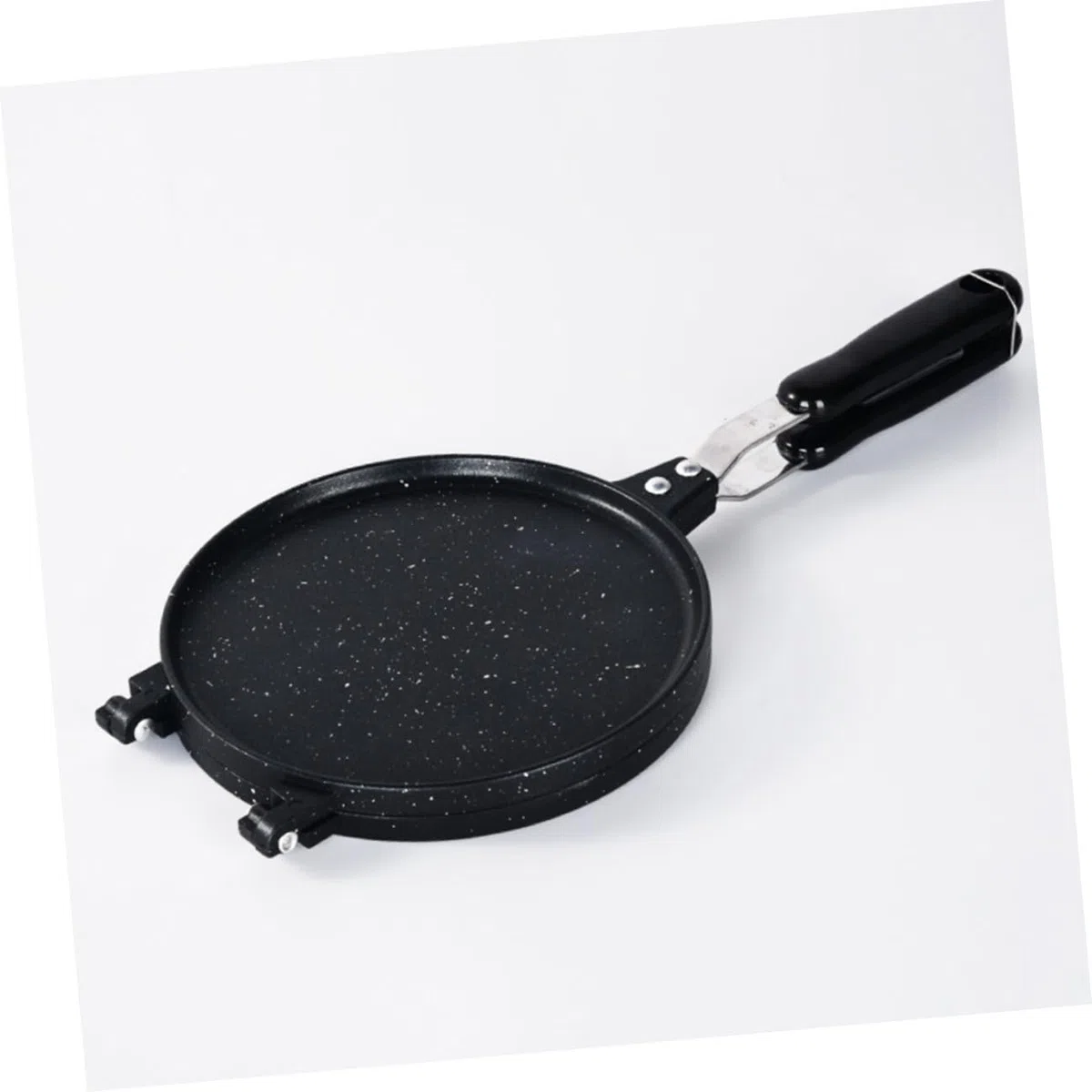 VILLCASE Stampo Antiaderente Per Cottura Doppio Lato Macchina Per Waffle Domestica e Teglia Per Involtini Primavera Utensile Da Cucina Fondamentale Per Gas Adatto Per Preparazioni Casalingh