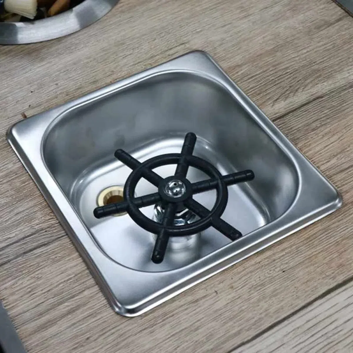 Sciacquatrice per Bicchieri, Lavabicchieri Automatica, Lavabottiglie in Vetro Ad Alta Pressione, Accessori per Lavelli da in Acciaio Inossidabile per Cucine da Laboratorio per Uso(D'argento)