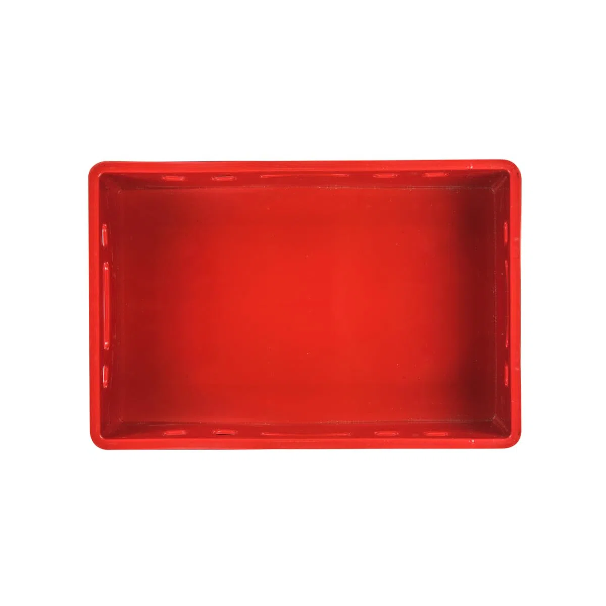 gardivo E2 - Cassette per macellaio, 5 pezzi, 60 x 40 x 20, colore rosso, impilabili, resistenti alla vita, in plastica Eurobox