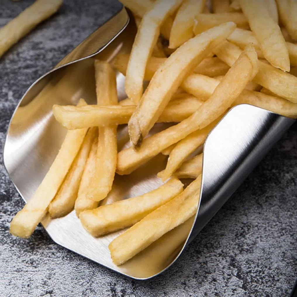 Binnan Pala per Patatine Fritte,Paletta per Patatine Fritte Pala per Popcorn Pelle a Patatine Fritte