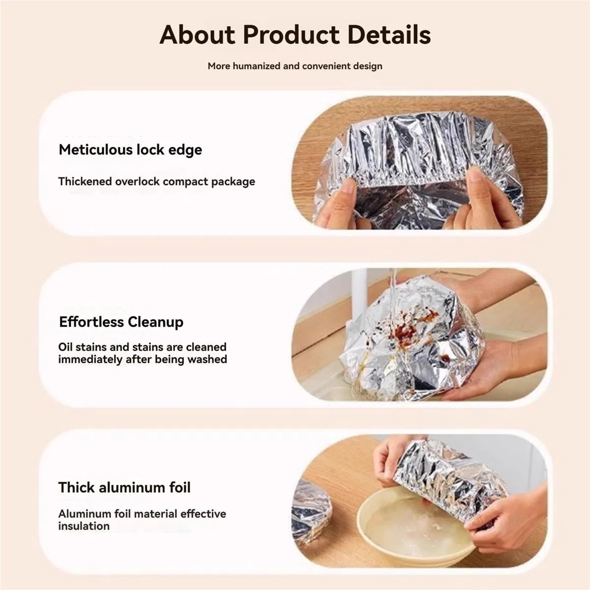 Coperchio isolante per alimenti in alluminio pop-up, coperchi riutilizzabili in alluminio con protezione termica, bordo elastico, resistente al calore, ciotole/pentole/contenitori da cucina(20PC)