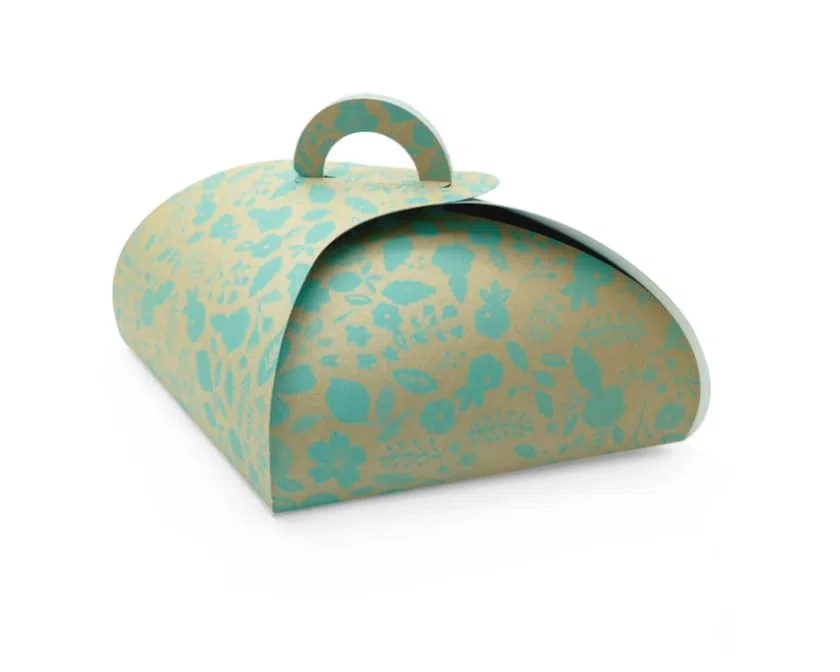 Generico Scatola Porta Colomba Automontante, 33x44x15 cm (FIORI TIFFANY - 25 pezzi)