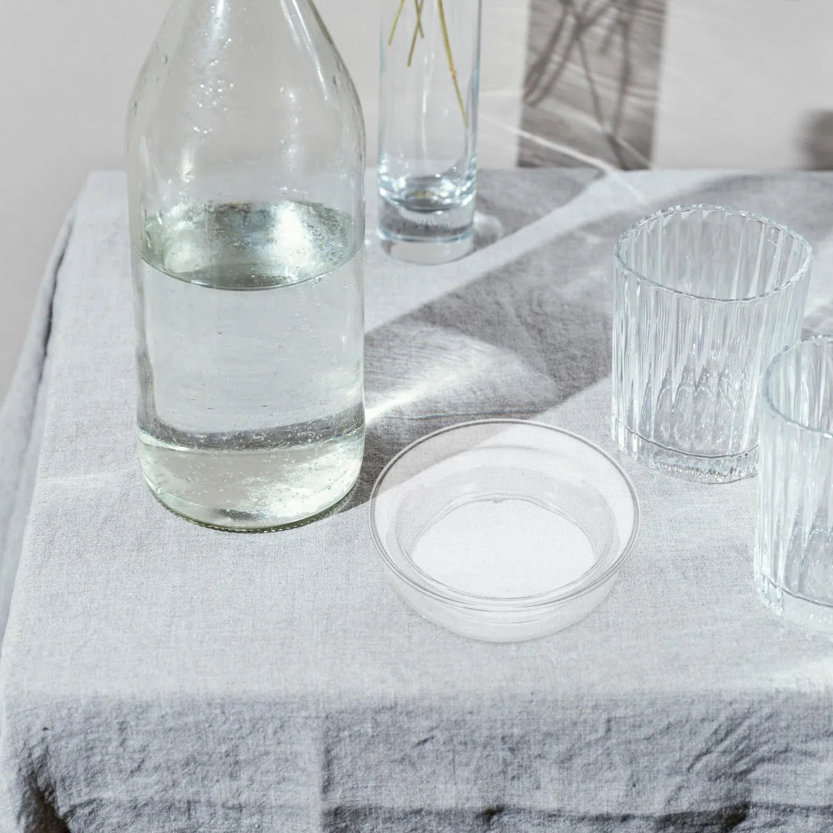 STAHAD Coperchio per Brocca in Vetro 2 Pezzi Tappo di Sostituzione in Silicone e Vetro Protegge Liquido Interno per Caraffa