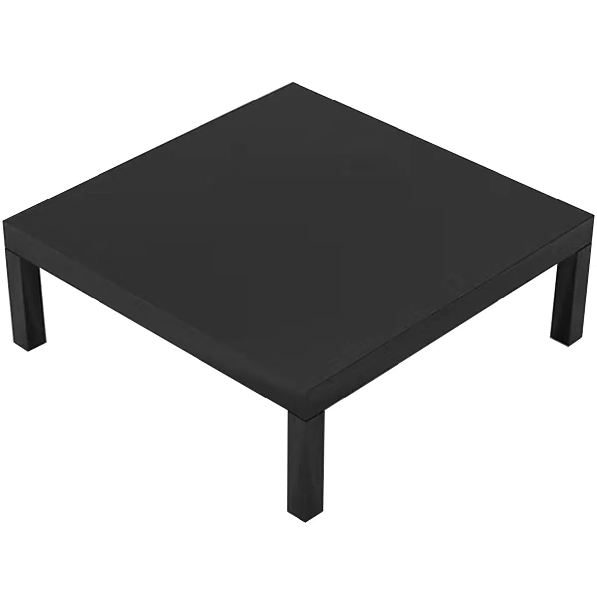 Pallet in metallo Carico Rastrelliere di stoccaggio, Rialzo da 10 cm/20 cm Vassoio di base per cucine, Mobili Supporto di base per elettrodomestici per magazzini Garage Cucine Negozi(Black,35x35x10cm)