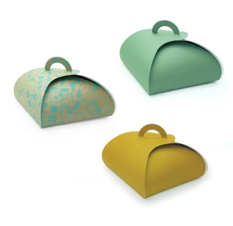Generico Scatola Porta Colomba Automontante, 33x44x15 cm (FIORI TIFFANY - 25 pezzi)